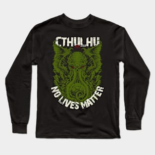 The Dark Lord Cthulhu Lovecraft Long Sleeve T-Shirt